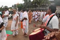 Guru Pujana and Ganga Aarati by HH Swamiji; Simollanghana (6 Sep 2025)